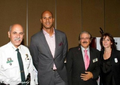 With Future NFL Hall of Famer Jason Taylor of the Dolphins