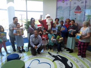 Throwing our 15th Christmas Party at Joe DiMaggio Childrens Hospital